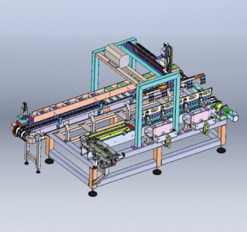 Flexible Multi-Column Dual-Unit Magazine Material Handling Loading Unit